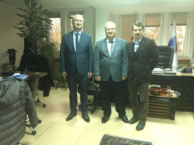 EMO SAKARYA TEMSİLCİLİĞİ TARAFINDAN SAKARYA ÜNİVERSİTESİ REKTÖR YARDIMCISI ZİYARET EDİLDİ.