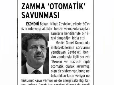 ZAMMA `OTOMATİK` SAVUNMASI (GÜNLÜK EVRENSEL)