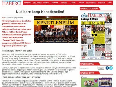 NÜKLEERE KARŞI KENETLENELİM! (MERSİNHABERCİ.COM)