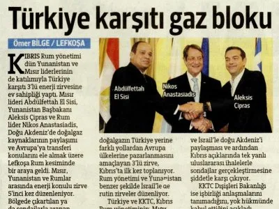 TÜRKİYE KARŞITI GAZ BLOKU (HÜRRİYET)