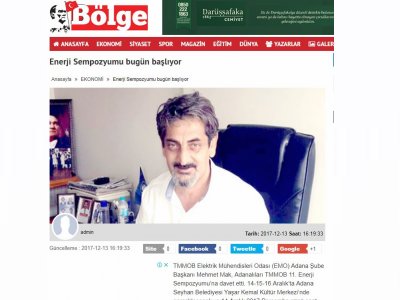 ENERJİ SEMPOZYUMU BUGÜN BAŞLIYOR (BOLGEGAZETESİ.COM)