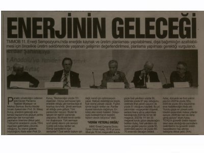 ENERJİNİN GELECEĞİ (BURSA KENT)