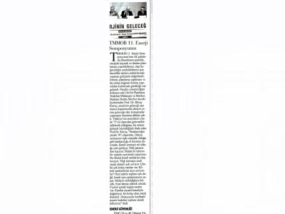 TMMOB 11. ENERJİ SEMPOZYUMU (İLKSES)