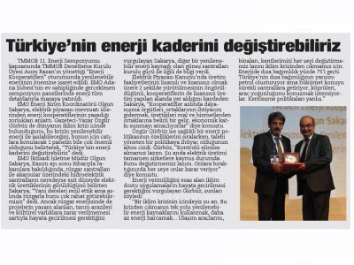 TÜRKİYE`NİN ENERJİ KADERİNİ DEĞİŞTİREBİLİRİZ (5 OCAK)