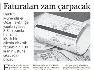 FATURALARI ZAM ÇARPACAK (BİRGÜN)