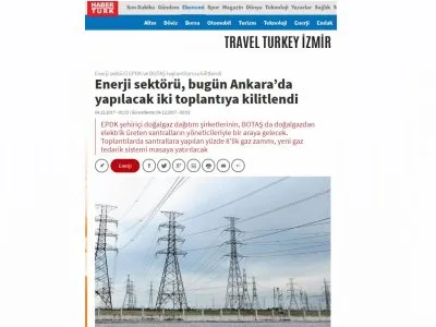 ENERJİ SEKTÖRÜ, BUGÜN ANKARA`DA YAPILACAK İKİ TOPLANTIYA KİLİTLENDİ (HABERTÜRK)