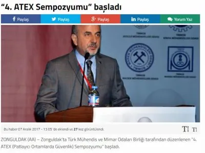4. ATEX SEMPOZYUMU BAŞLADI (ORDUCA.COM)