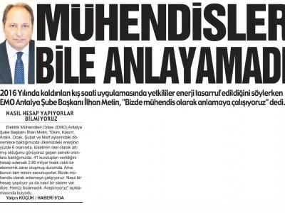 MÜHENDİSLER BİLE ANLAYAMADI (HİLAL-23.12.2017)