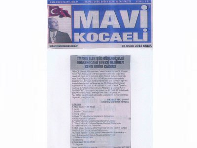 MAVİ KOCAELİ: EMO KOCAELİ ŞUBESİ OLAĞANÜSTÜ GENEL KURUL ÇAĞRISI (KOCAELİ)	(KOCAELİ)