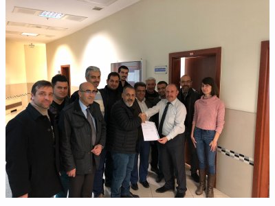 10.DÖNEM ŞUBE YÖNETİM KURULUMUZ MAZBATALARINI ALARAK GÖREVİNE BAŞLADI.