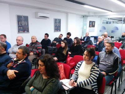 GÜNEŞ ENERJİSİ SİSTEMLERİ SEMİNERLER DİZİSİ 4- FOTOVOLTAİK GÜNEŞ SANTRALLARI SEMİNERİ ŞUBEMİZDE YAPILDI