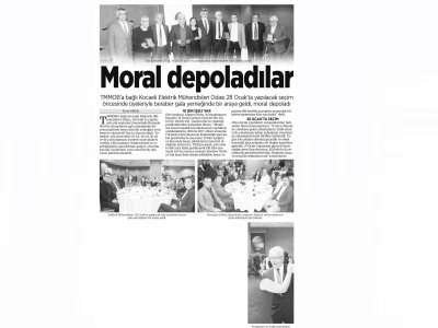 DEMOKRAT KOCAELİ:	MORAL DEPOLADILAR