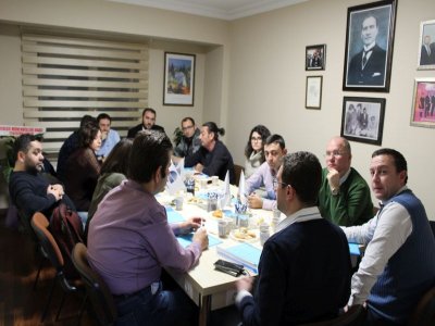 EMO ESKİŞEHİR ŞUBESİ 5. DÖNEM YÖNETİM KURULU İLK TOPLANTISINI GERÇEKLEŞTİRDİ