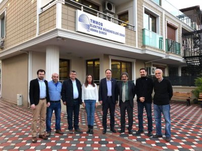 CHP ADANA MİLLETVEKİLİ ZÜLFİKAR İNÖNÜ TÜMER GÖREVE YENİ BAŞLAYAN YÖNETİMİMİZİ ZİYARET ETTİ