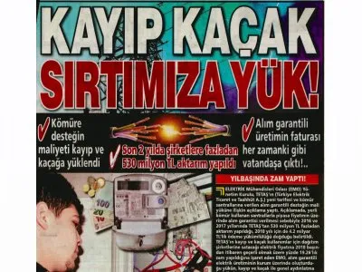 KAYIP KAÇAK SIRTIMIZA YÜK (ŞOK)