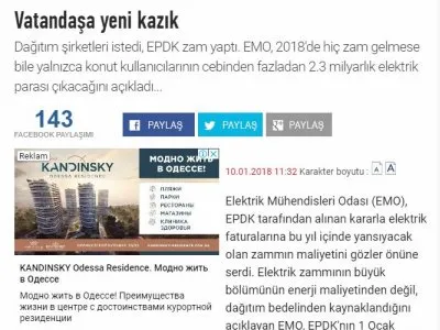 VATANDAŞA YENİ KAZIK (ODATV.COM)