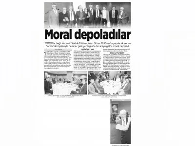DEMOKRAT KOCAELİ:	MORAL DEPOLADILAR