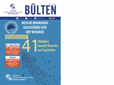 EMO İSTANBUL ŞUBE BÜLTENİ 67. SAYI ÇIKTI