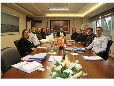 YÖNETİM KURULU ÜYELERİMİZDEN MERSİN TARSUS ORGANİZE SANAYİ BÖLGESİ YÖNETİM KURULU BAŞKANI SABRİ TEKLİ Yİ ZİYARET