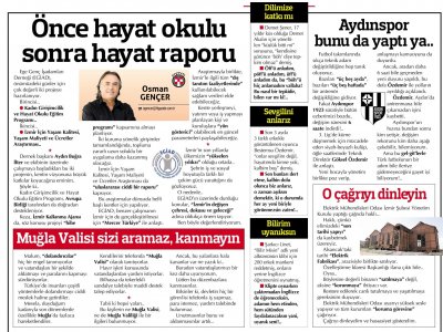O ÇAĞRIYI DİNLEYİN (HABERTÜRK EGELİ, OSMAN GENCER)