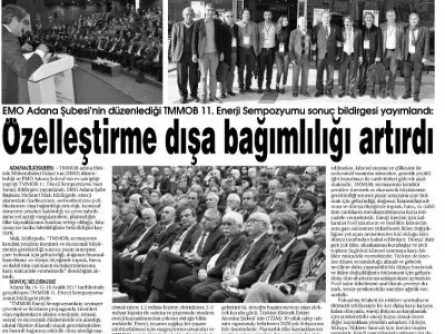 ÖZELLEŞTİRME DIŞA BAĞIMLILIĞI ARTIRDI (İLK HABER)
