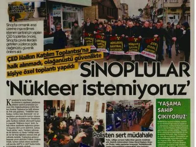 SİNOP GÖZALTINDA (CUMHURİYET)