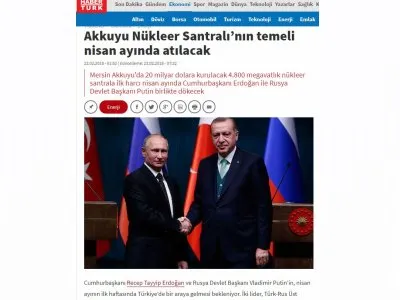 AKKUYU NÜKLEER SANTRALI`NIN TEMELİ NİSAN AYINDA ATILACAK (HABERTURK.COM)