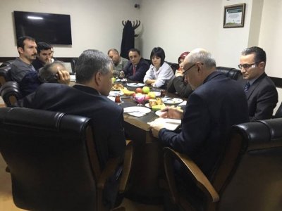 TÜRK TELEKOM TRABZON  BÖLGE MÜDÜRÜ VE BÖLGE MÜDÜR YARDIMCISINDAN ŞUBEMİZİ ZİYARET