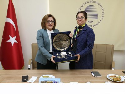 GAZİANTEP BÜYÜKŞEHİR BELEDİYE BAŞKANI FATMA ŞAHİN ŞUBEMİZİ ZİYARET ETTİ