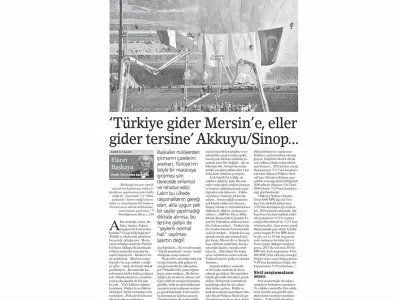 TÜRKİYE GİDER MERSİNE, ELLER GİDER TERSİNE (FİKRET BAŞKAYA, BİRGÜN, 05.04.2018)