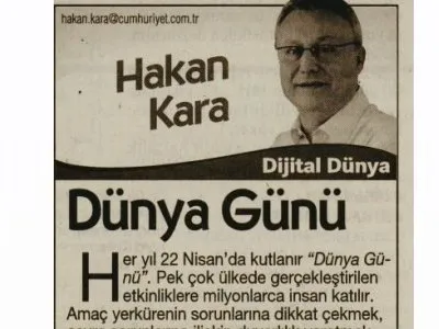 DÜNYA GÜNÜ (HAKAN KARA- CUMHURİYET)