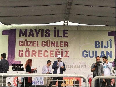 1 MAYIS`TA ALANLARDAYDIK...