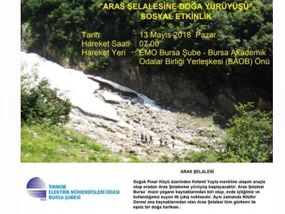 `ARAS ŞELALESİNE DOĞA YÜRÜYÜŞÜ`