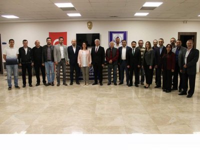 MAKİNA MÜHENDİSLERİ ODASI GAZİANTEP ŞUBESİ ZİYARET EDİLDİ