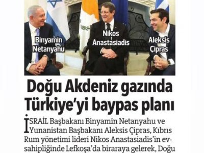 DOĞU AKDENİZ GAZINDA TÜRKİYE`Yİ BAYPAS PLANI (HÜRRİYET)