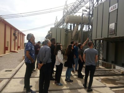 TEİAŞ TRAFO MERKEZİ`NE TEKNİK GEZİ