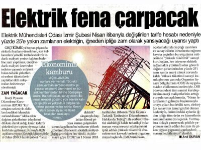ELEKTRİK FENA ÇARPACAK (9 EYLÜL)