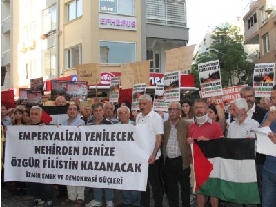 İZMİR DEMOKRASİ GÜÇLERİ KANLI PAZARTESİ’Yİ LANETLEDİ