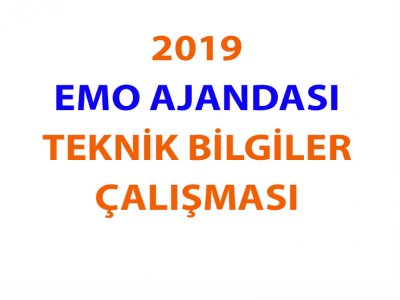 AJANDA TEKNİK BİLGİLERİ GÜNCELLENİYOR