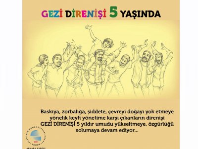 GEZİ DİRENİŞİ 5 YAŞINDA