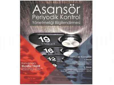 `ASANSÖR PERİYODİK KONTROL YÖNETMELİĞİ BİLGİLENDİRMESİ `