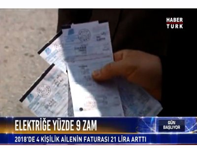 EMO`NUN ELEKTRİK ZAMLARINA İLİŞKİN AÇIKLAMASI HABERTÜRK TV`DE DUYURULDU
