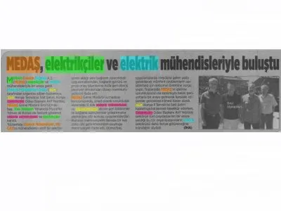 MEDAŞ, ELEKTİRÇİLER VE ELEKTRİK MÜHENDİSLERİYLE BULUŞTU (KONYANIN SESİ 16.08.2018)