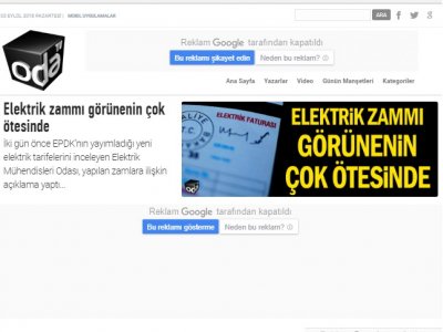 ELEKTRİK ZAMMI GÖRÜNENİN ÇOK ÖTESİNDE (ODATV.COM)