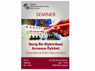 EMO MERSİN ŞUBE- SEMİNER