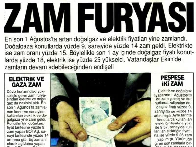 ZAM FURYASI (YENİ MESAJ GAZETESİ)