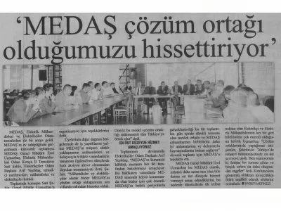 MEDAŞ TA HEDEF EN ÜST DÜZEYDE HİZMET (MERHABA, 24.09.2018)
