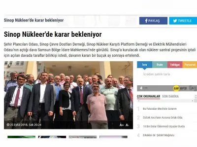 SİNOP NÜKLEER`DE KARAR BEKLENİYOR (HEDEFHALK.COM)