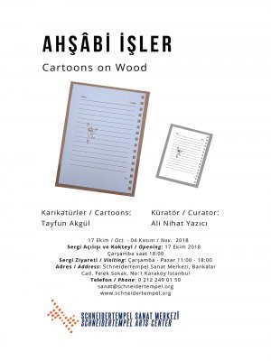 TAYFUN AKGÜLDEN AHŞABÎ İŞLER SERGİSİ