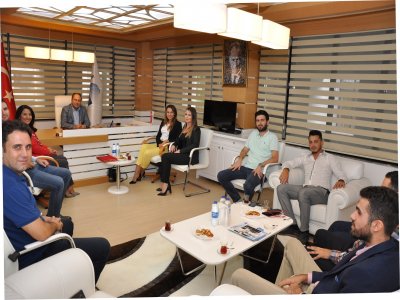 ANTALYA GENÇ OSD`DEN ŞUBEMİZE ZİYARET!